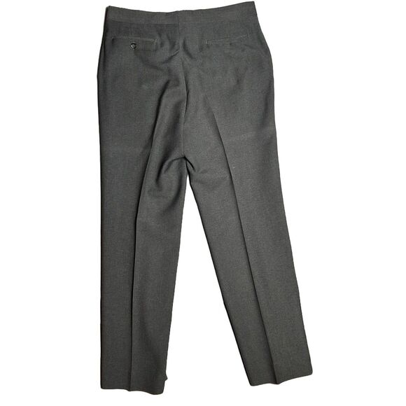 Haggar Expandomatic Men’s Size 35x31 Worsted Wool/Polyester Gray‎ Dress Slacks - Picture 1 of 4